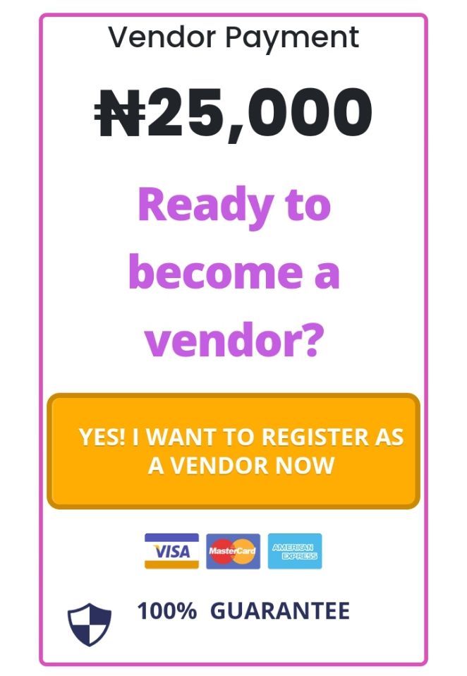 Ojaa digital marketplace Vendor's registration 